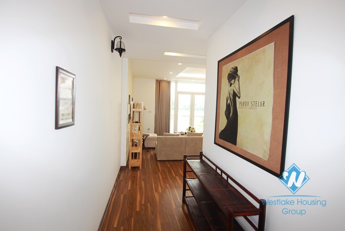 Lake view apartment with 02 bedrooms for rent in Westlake, Tay Ho